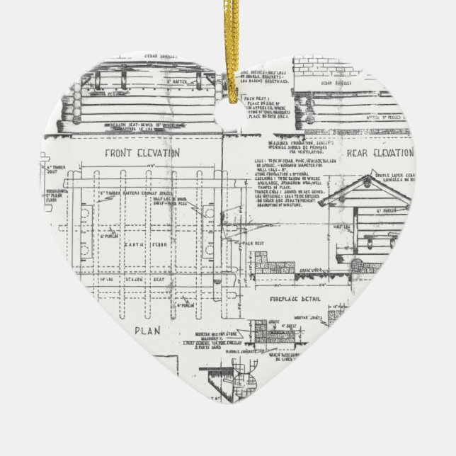 Pläne Keramikornament (Vorne)