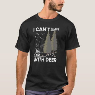 Pläne mit Hirschen, die die Sika beim Jagen von Hi T-Shirt