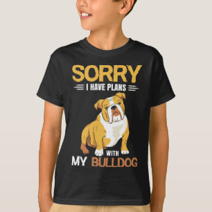 Pläne mit meinem Bulldog - English Bulldog T-Shirt
