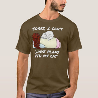 Pläne mit meiner Katze T-Shirt