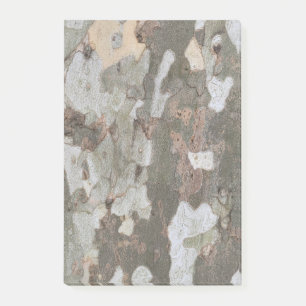 Plane tree camouflage looks bark pattern post-it n post-it klebezettel