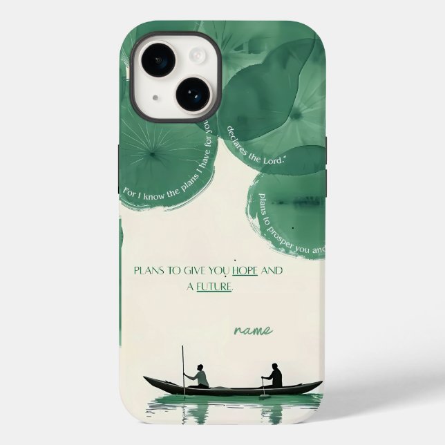Pläne, um dir Hoffnung und eine Zukunft zu geben Case-Mate iPhone Hülle (Rückseite)
