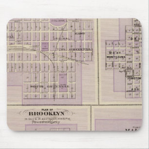 Pläne von Brooklyn, Grinnell Mousepad