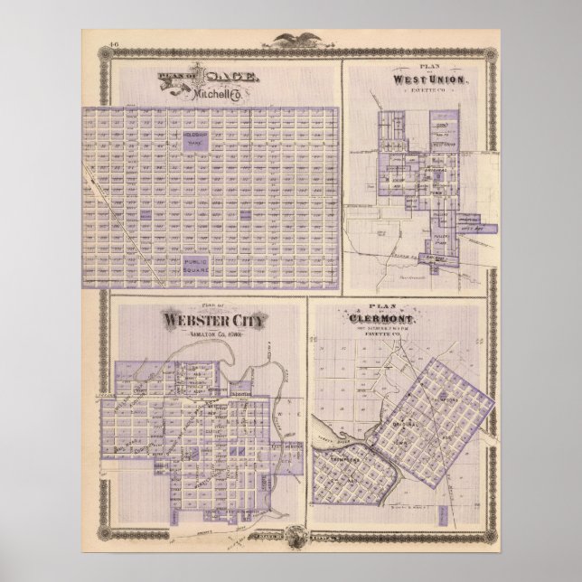 Pläne von Osage, West-Gewerkschaft Poster (Vorne)