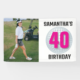 Planen Sie einen LADY Golf Birthday Bash! Banner