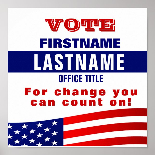 Planen von benutzerdefinierten Kampagnen Poster (Vorne)