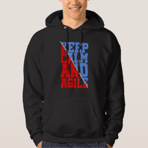 Planen von Ruhe und Agile Entwicklern behalten Hoodie