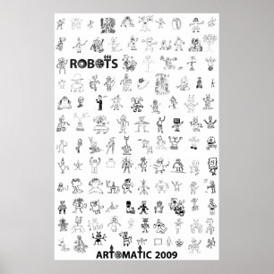 Planer 2009: Roboter der Artomatik 5 Poster
