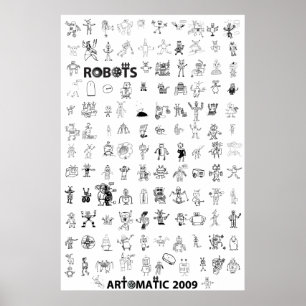 Planer 2009: Roboter der Artomatik 6 Poster