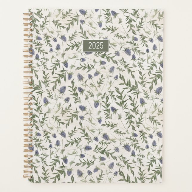 Planer 2025 Blume (Vorderseite)