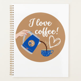 Planer für den Kaffeeliebhaber! Vorne und Hinten.
