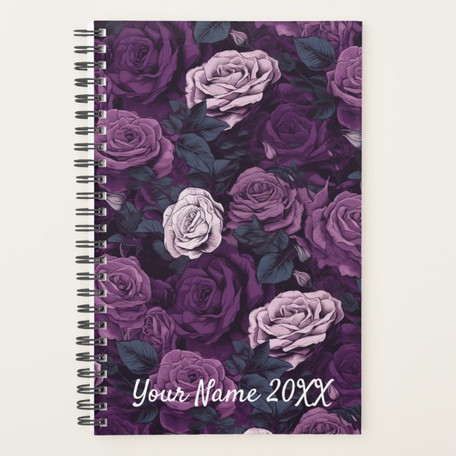 Planer für lila Rose (Vorderseite)