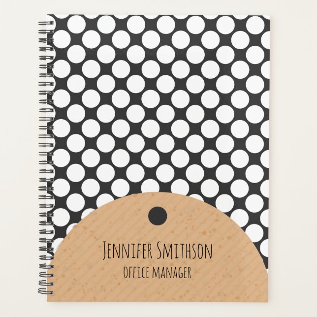 Planer für moderne geometrische Formen (Vorderseite)