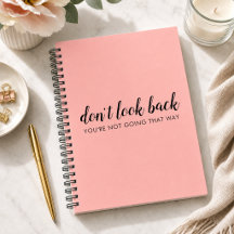 Planer | Inspirierendes Zitat Rosa Organizer-Gesch