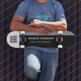 Planer mit QR-Code Skateboard