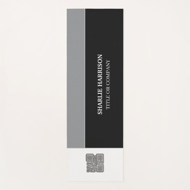 Planer mit QR-Code Yogamatte (Vorderseite)