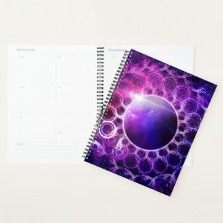 Planer mit Violet Planet Deep Traum Mandala