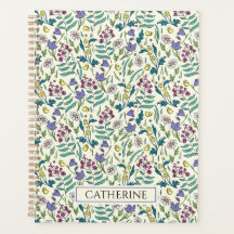 Planer mit Wildblumen