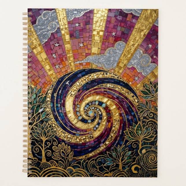Planer Mosaik-Kunst (Vorderseite)