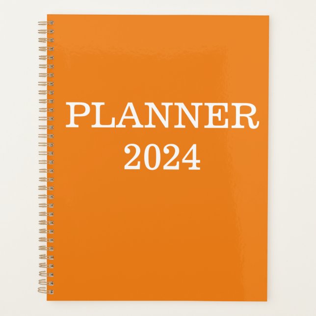 Planer Orange 2024 (Vorderseite)