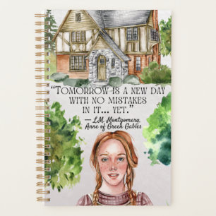 Planerin Anne von Green Gables Zitat Planer