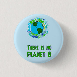 Planet B Button