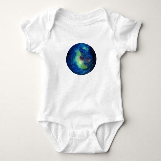 Planet Baby Jersey Bodysuit Strampler (Vorderseite)