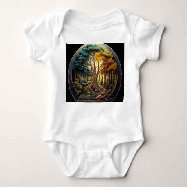 Planet Baby Strampler (Vorderseite)