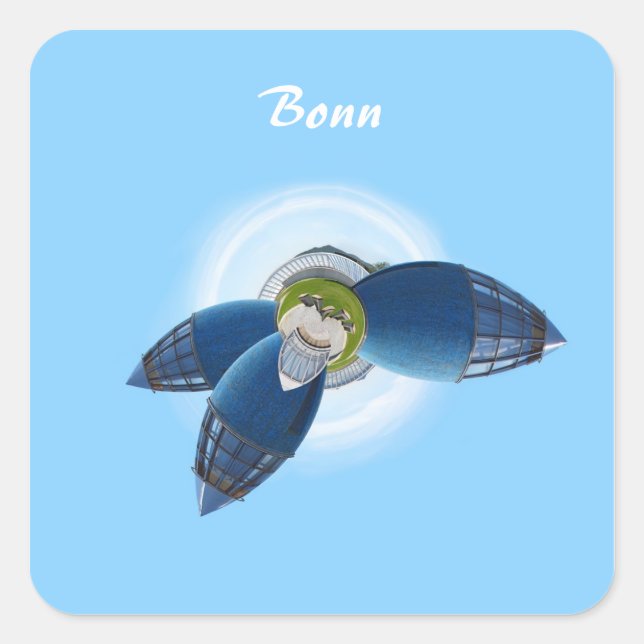 Planet Bonn Aufkleber (Vorderseite)