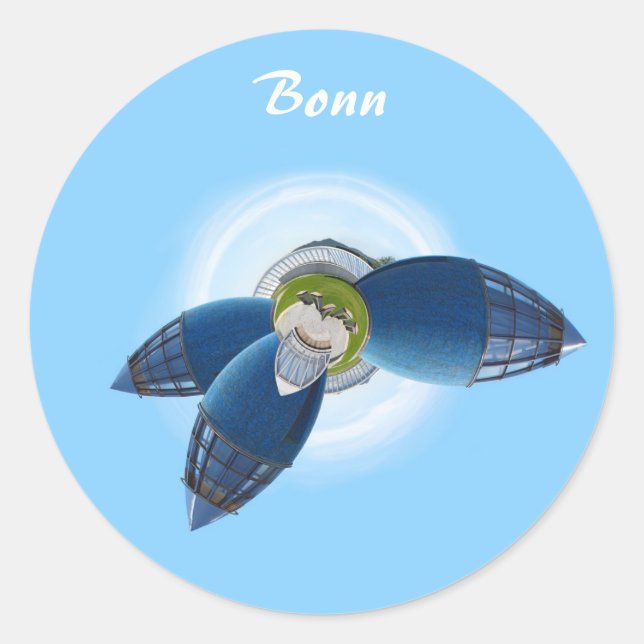 Planet Bonn Aufkleber (Vorderseite)