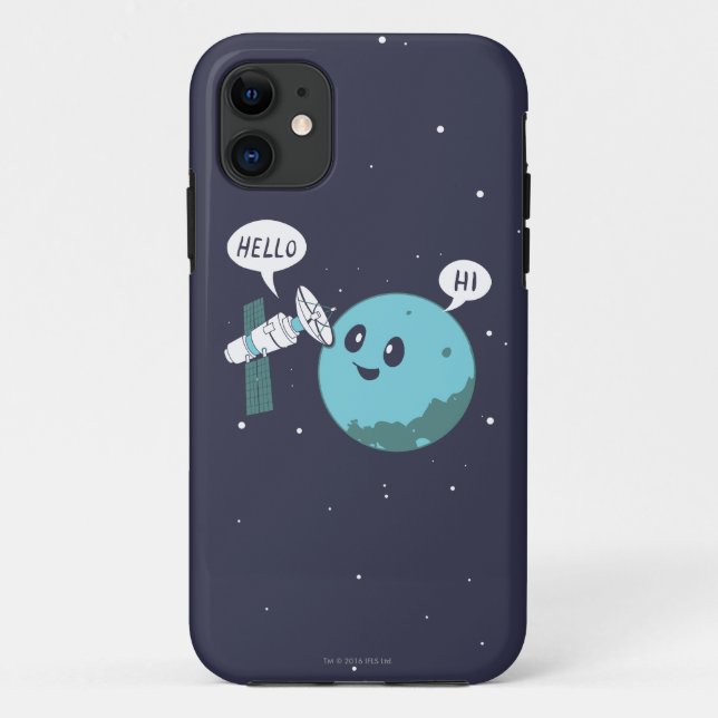 Planet Case-Mate iPhone Hülle (Rückseite)