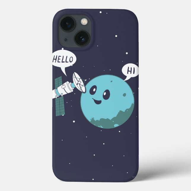 Planet Case-Mate iPhone Hülle (Rückseite)