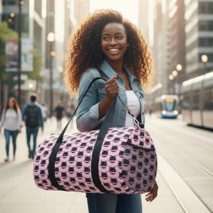 Planet Cat Duffle Bag