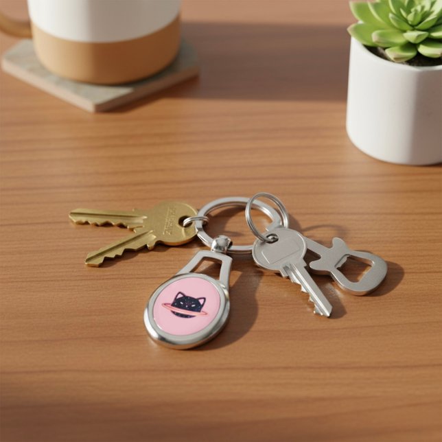 Planet Cat Schlüsselanhänger (Von Creator hochgeladen)