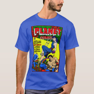 Planet-Comicen-T - Shirt der 1950er Jahre