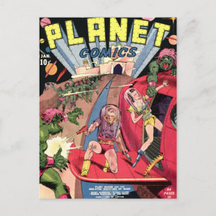 Planet Comics Postkarte