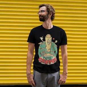 Planet der Crêpes Lustiger Sci-Fi-Essen-Wortwitz T-Shirt