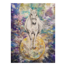 Planet der weißen Mere Fotodruck