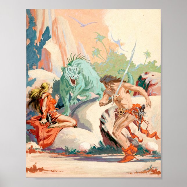 Planet des gefährlichen Posters Poster (Vorne)