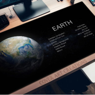 Planet Earth Astronomie Schreibtischunterlage