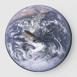 Planet Earth Astronomy-lovers Wall Clock Große Wanduhr