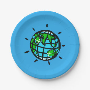 Planet EARTH - Earth Day - Conservation - Party Pappteller