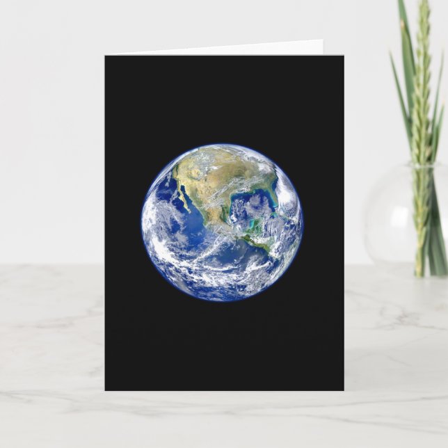 Planet Earth Karte (Vorderseite)