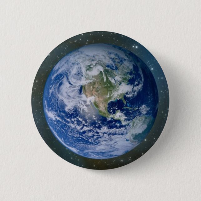 PLANET EARTH Knopf Button (Vorderseite)