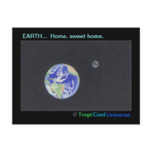 Planet EARTH Postkarte