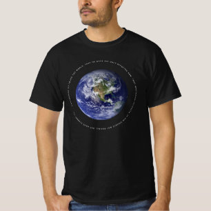 Planet Earth Space - Christliche John 3:16 Religio T-Shirt