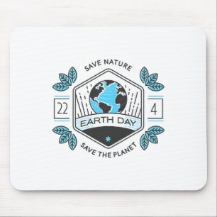 Planet Environmenta des Earth Day Mousepad