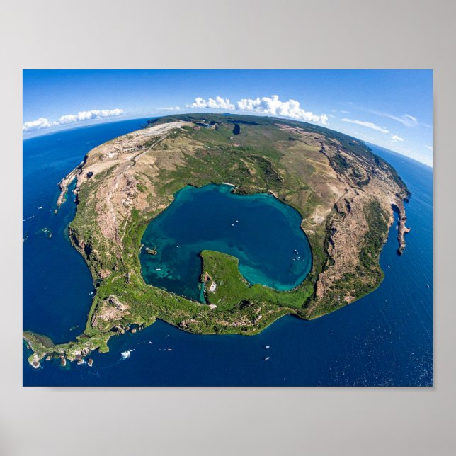 Planet Erde aus dem Weltraum Poster (Vorne)