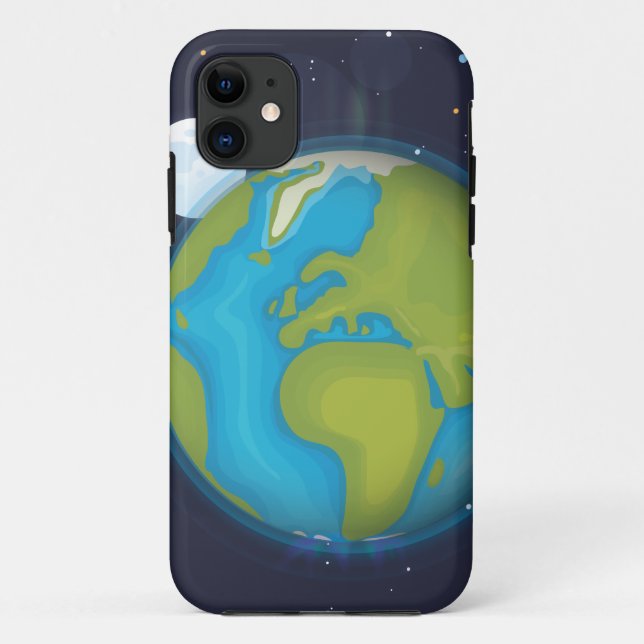 Planet Erde Case-Mate iPhone Hülle (Rückseite)
