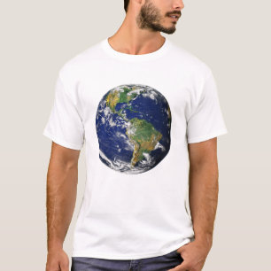 Planet Erde - Der blaue Marmor (die Amerikas) T-Sh T-Shirt